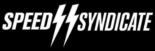 Women's Speed Syndicate Standard Issue White Logo On Black Hooded Sweatshirt - American Performance Motorcycle Hooded Sweatshirt