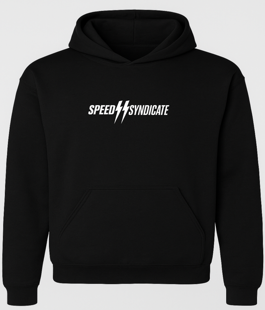 Speed Syndicate Standard Issue White Logo Hooded Sweatshirt