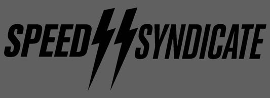 Women's Speed Syndicate Standard Issue Black Logo On Dark Heather Gray Hooded Sweatshirt - American Performance Motorcycle Hooded Sweatshirt