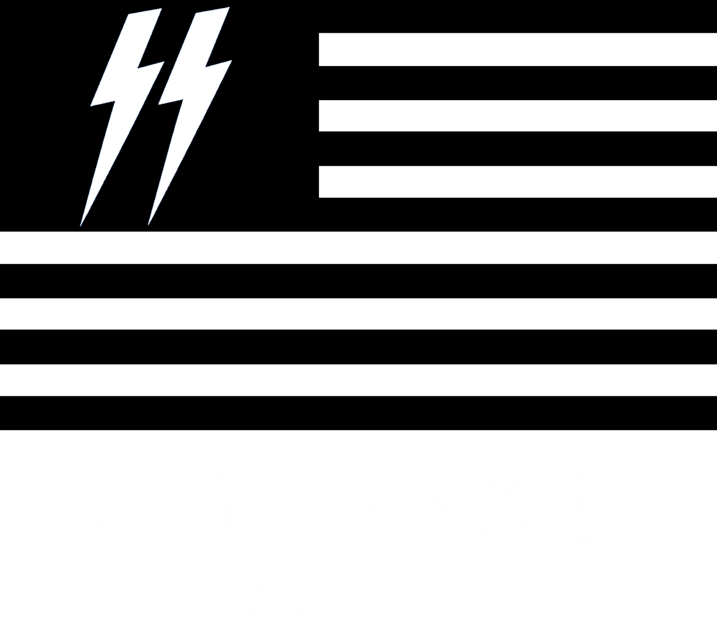 Speed Syndicate Black Flag Hooded Sweatshirt