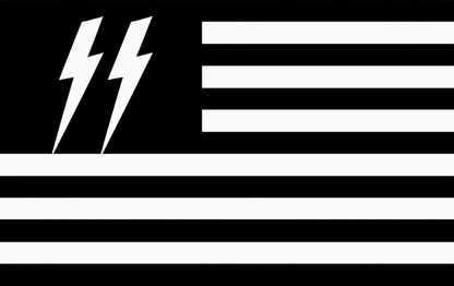 Women's Speed Syndicate Black Flag On White Tee – American Performance Motorcycle Tee Shirt