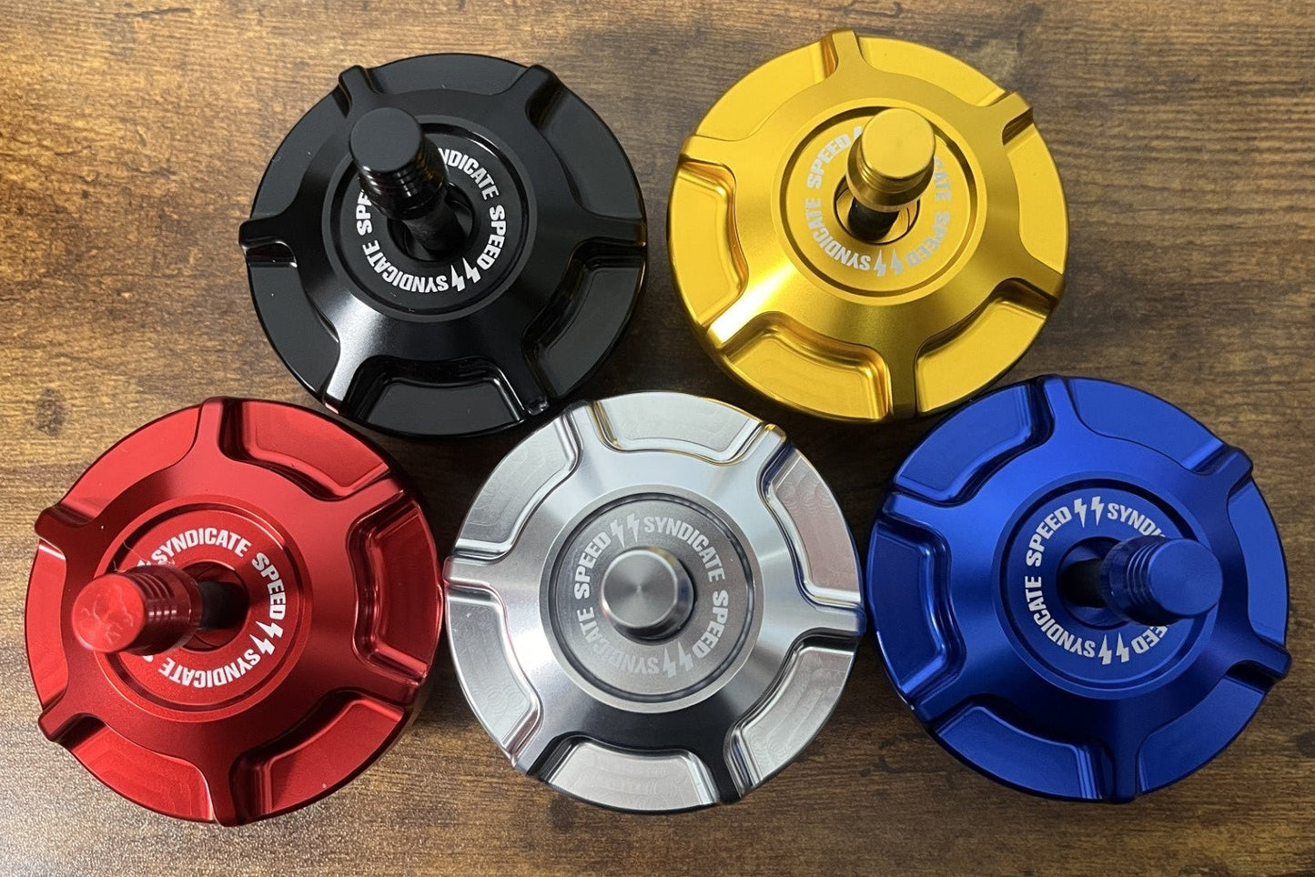 MX Style CNC Vented Aluminum Gas Cap