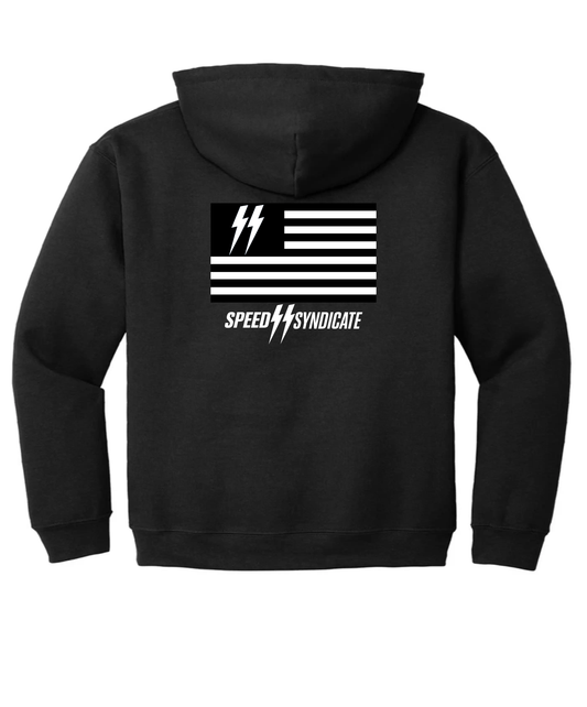 Speed Syndicate Black Flag Hooded Sweatshirt