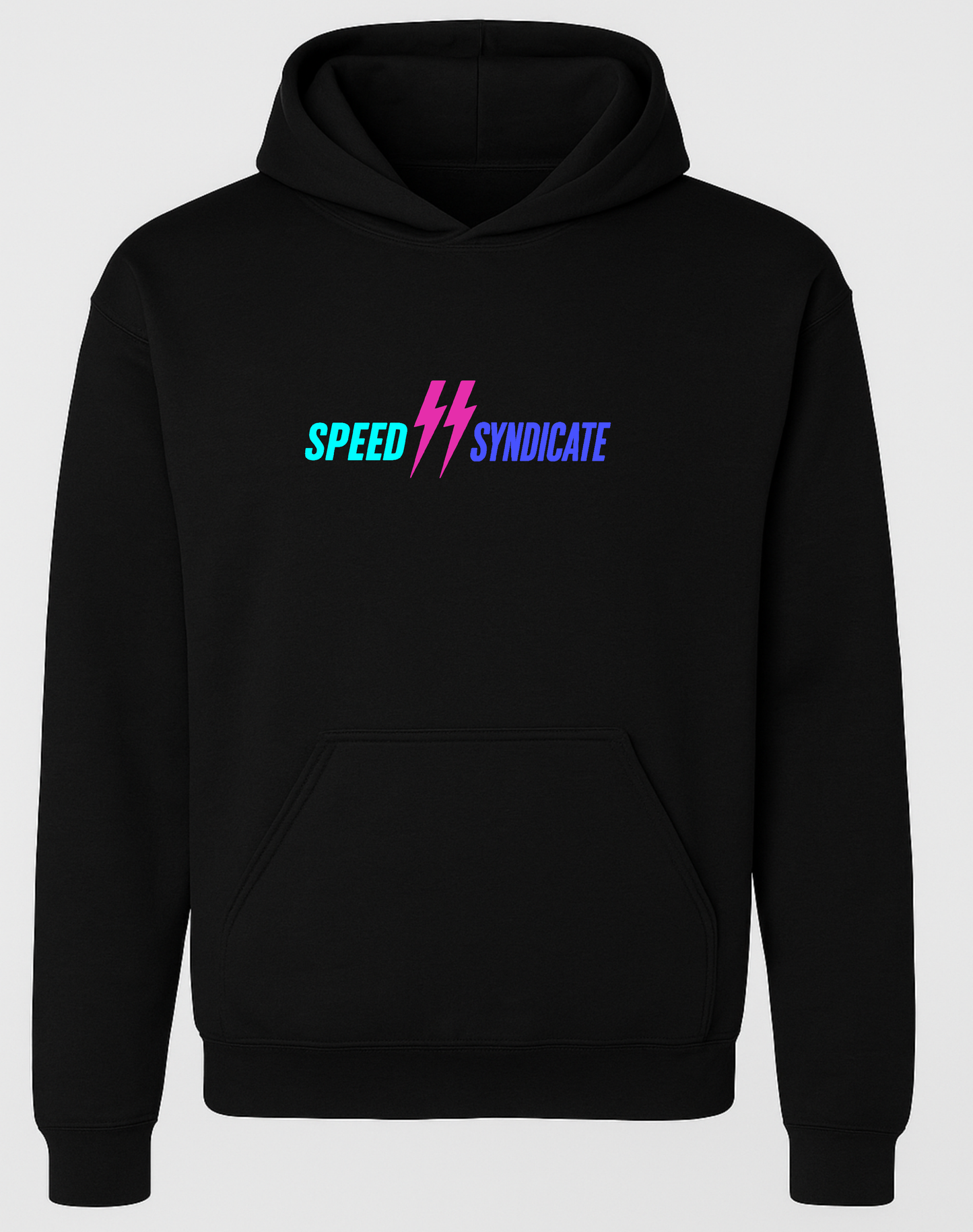 Speed Syndicate Mindstrike Neon Third Eye Skull Hooded Sweatshirt