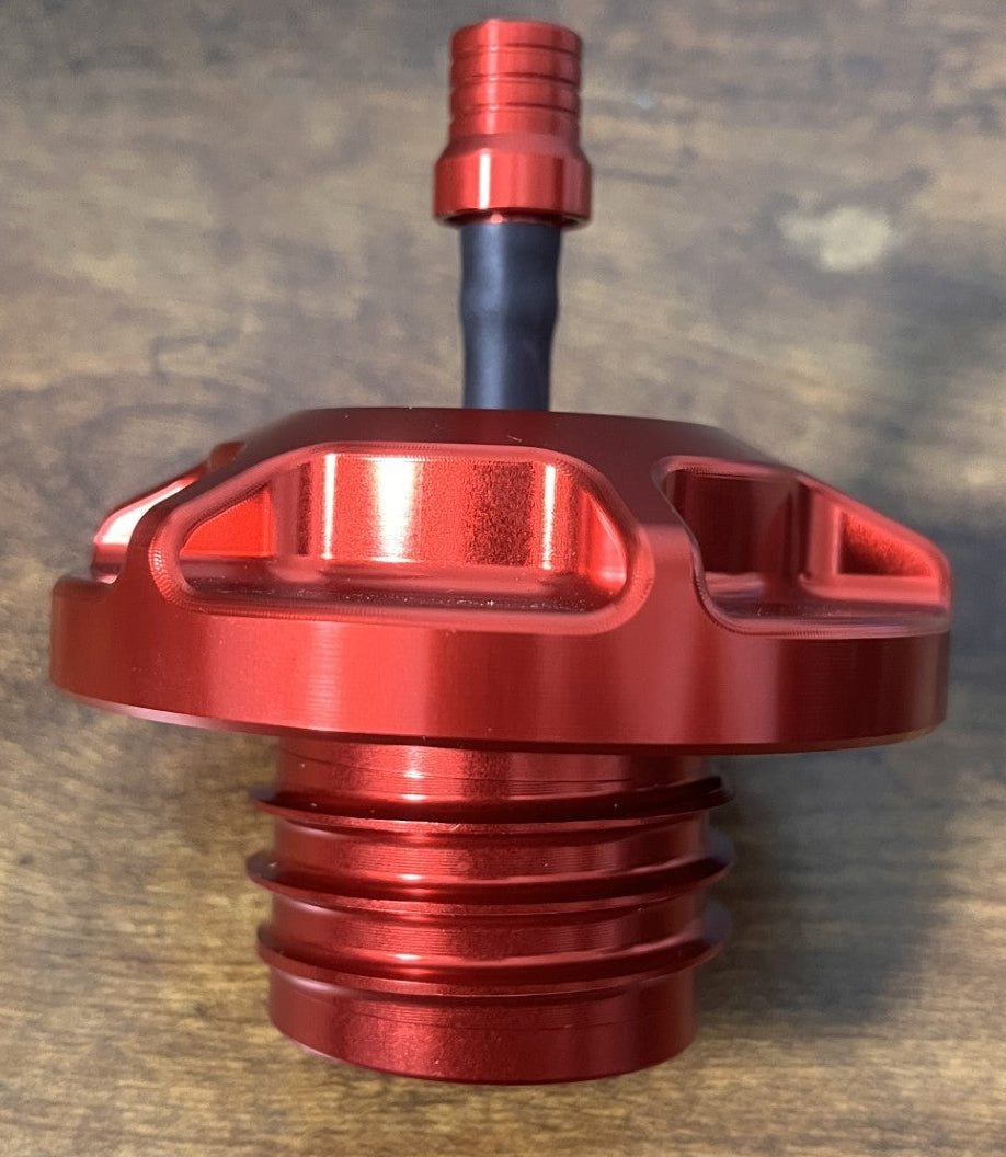 MX Style CNC Vented Aluminum Gas Cap