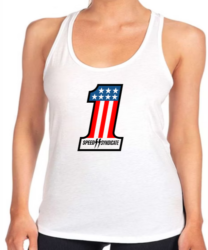 Women's Speed Syndicate #1 Racerback Tank Top
