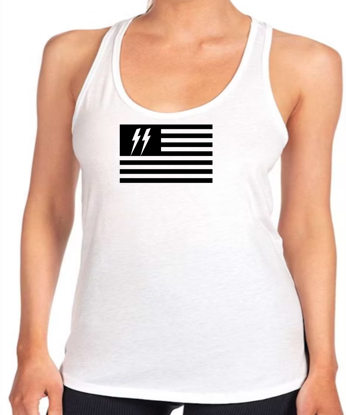 Women's Speed Syndicate Black Flag Racerback Tank Top