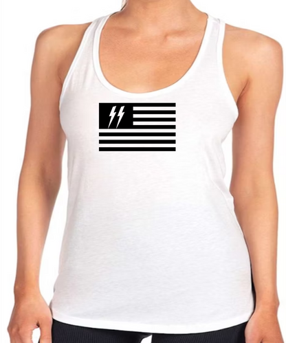 Women's Speed Syndicate Black Flag Racerback Tank Top