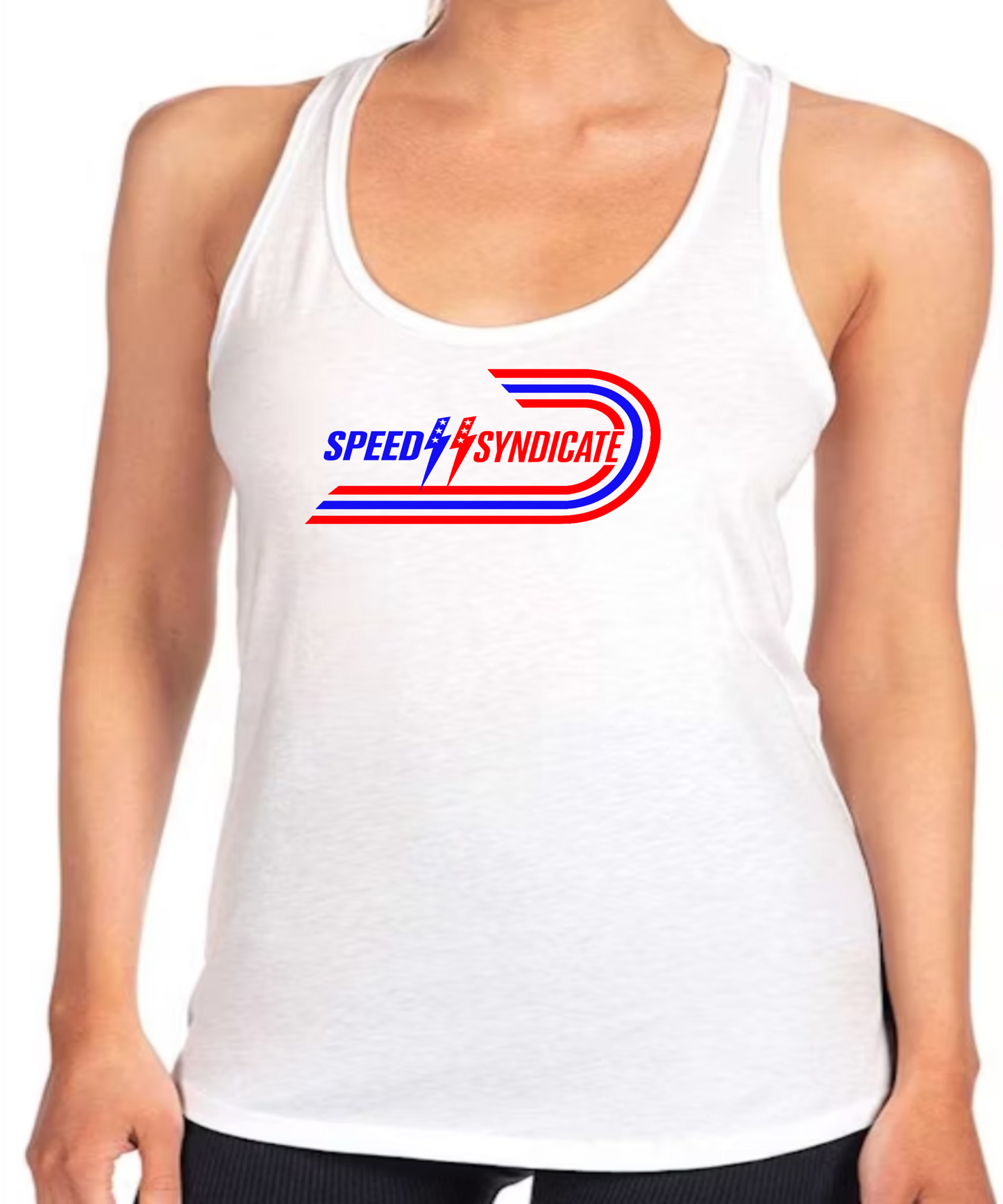 Women's Speed Syndicate Bullet Racerback Tank Top