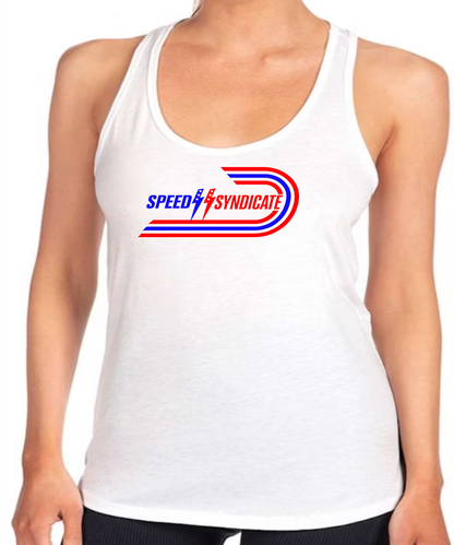 Women's Speed Syndicate Bullet Racerback Tank Top