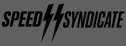 Women's Speed Syndicate Standard Issue Black Logo Hooded Sweatshirt