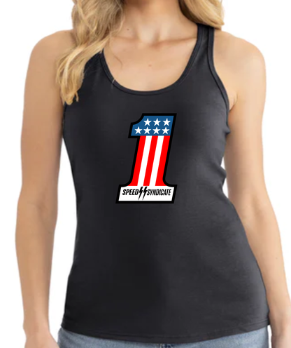 Women's Speed Syndicate #1 Racerback Tank Top