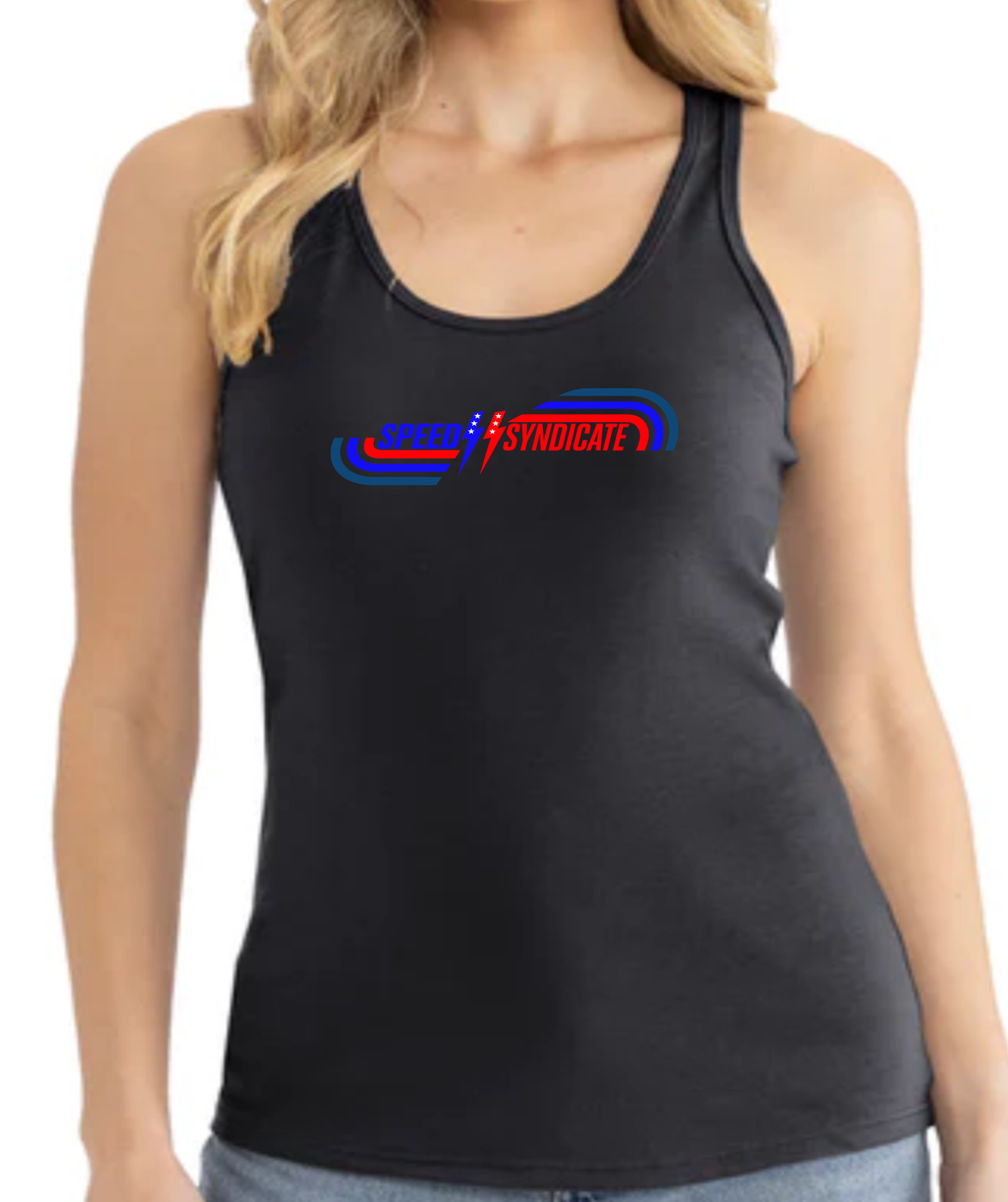 Women's Speed Syndicate Grand National Racerback Tank Top