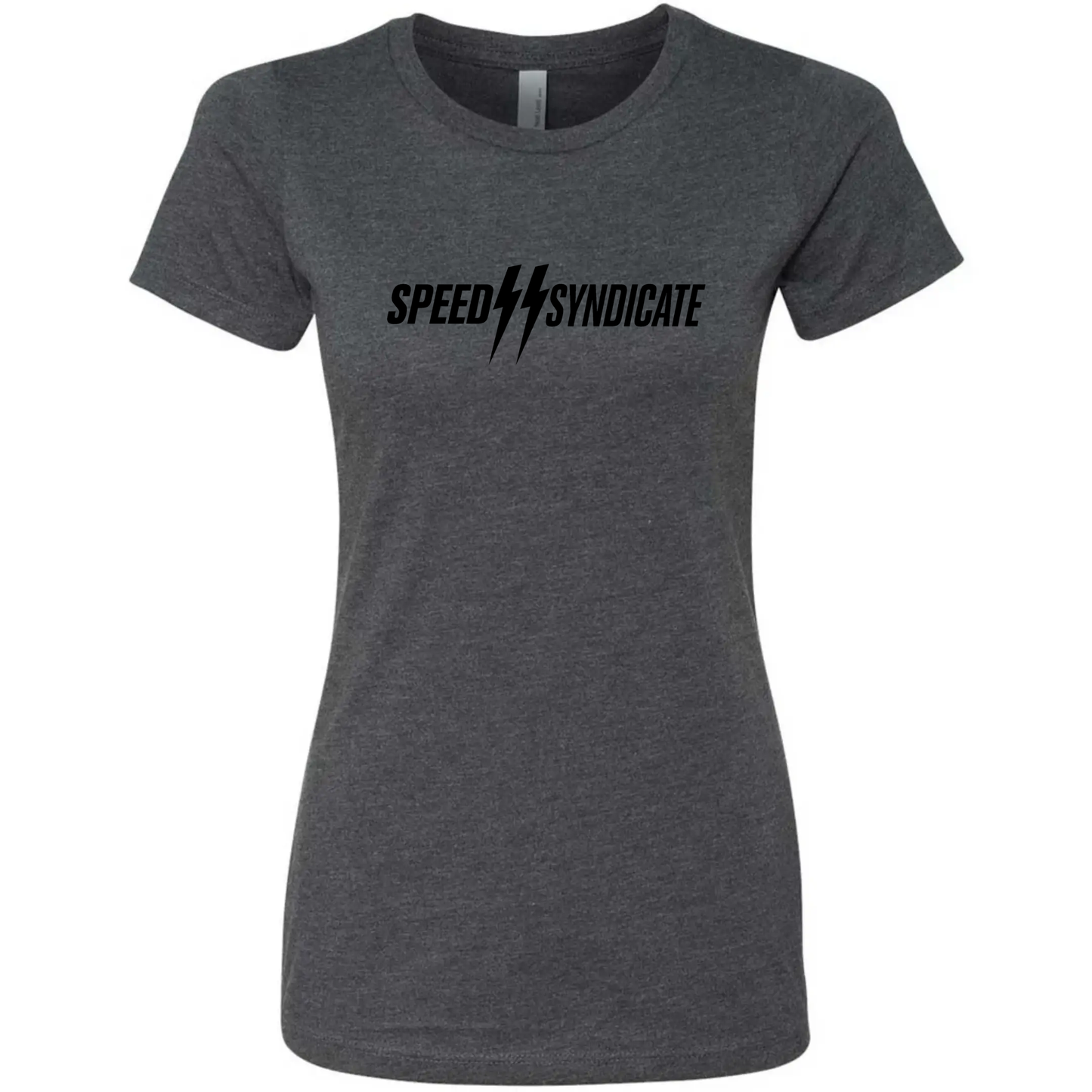 Women's Speed Syndicate Standard Issue Black Logo T-shirt