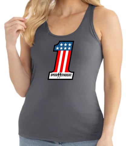 Women's Speed Syndicate #1 Racerback Tank Top