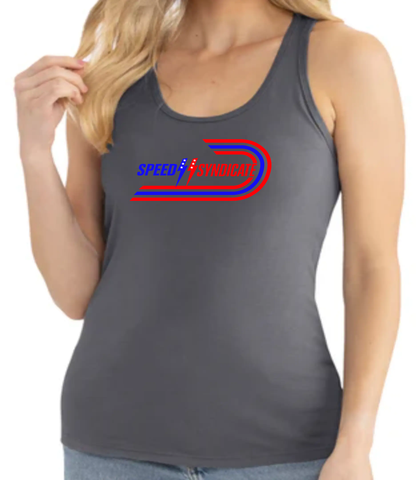Women's Speed Syndicate Bullet Racerback Tank Top