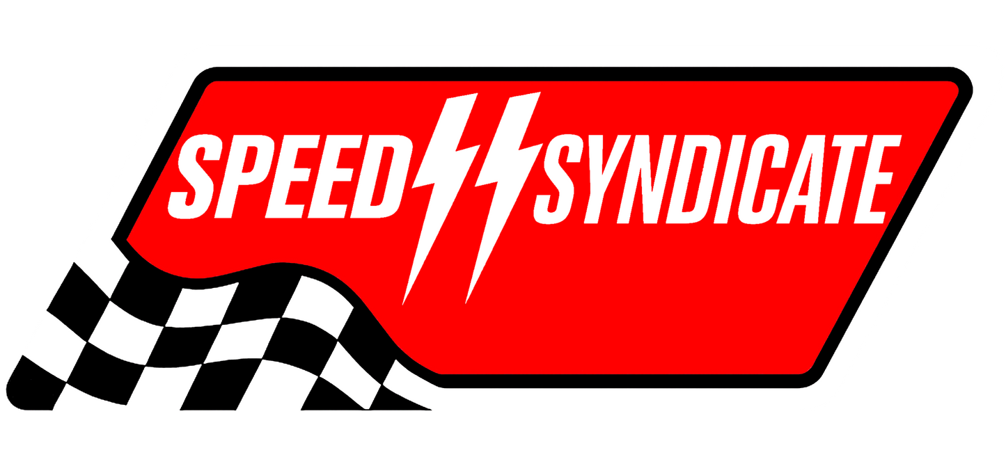 Women's Speed Syndicate Full Synthetic White On White Tee- American Performance Motorcycle Tee Shirt