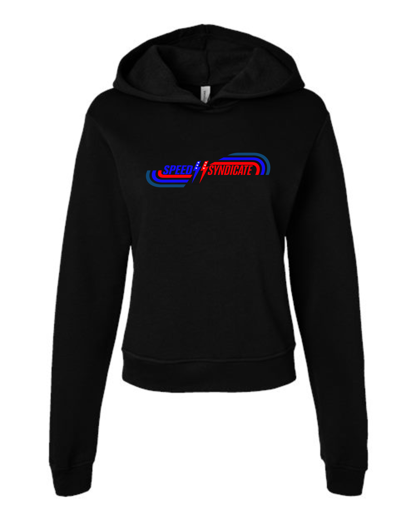 Women'sSpeed Syndicate Grand National On Black Hooded Sweatshirt -  American Performance Motorcycle Hooded Sweatshirt