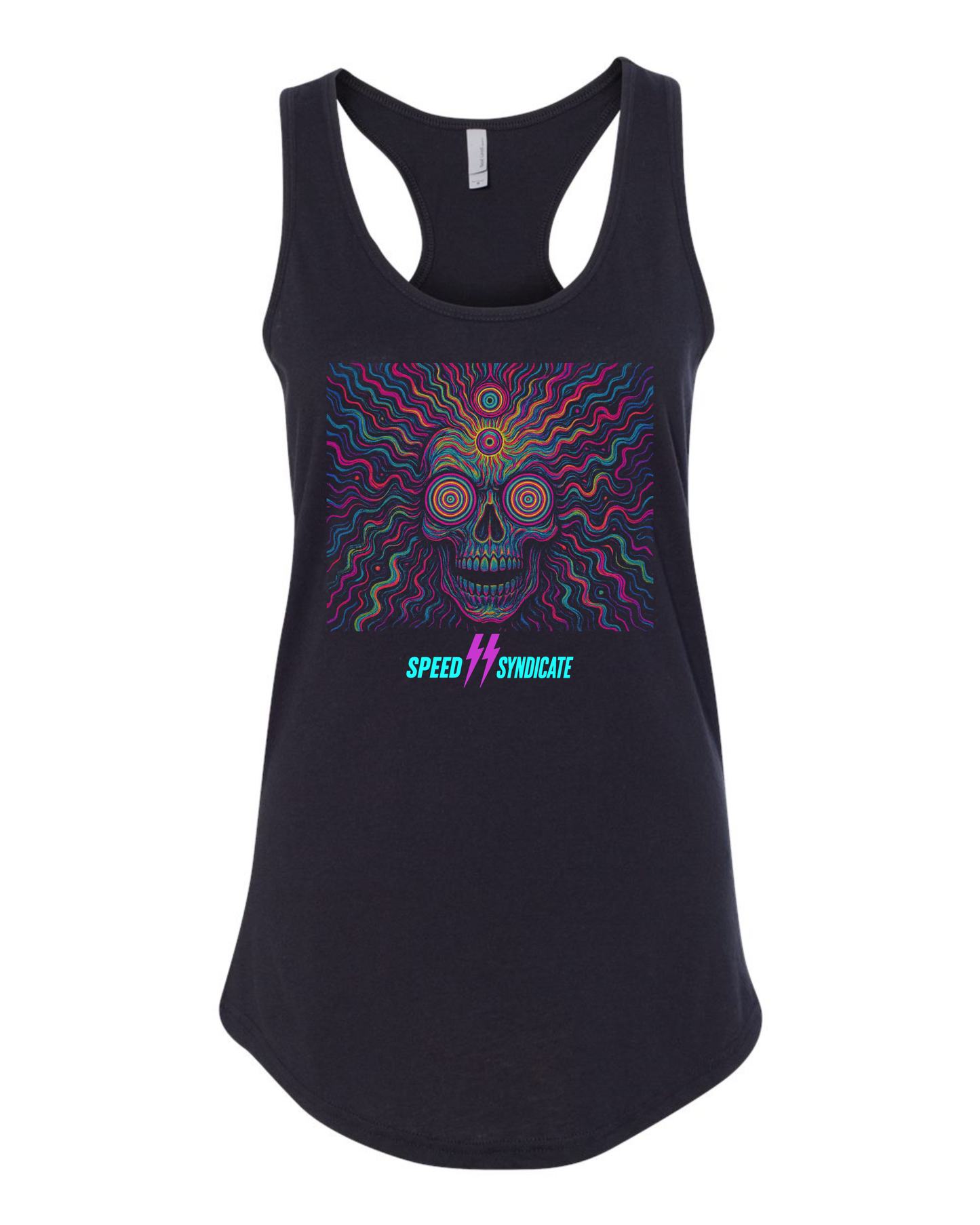 Women's Speed Syndicate Voltage Trip Racerback Tank Top