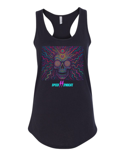 Women's Speed Syndicate Voltage Trip Racerback Tank Top