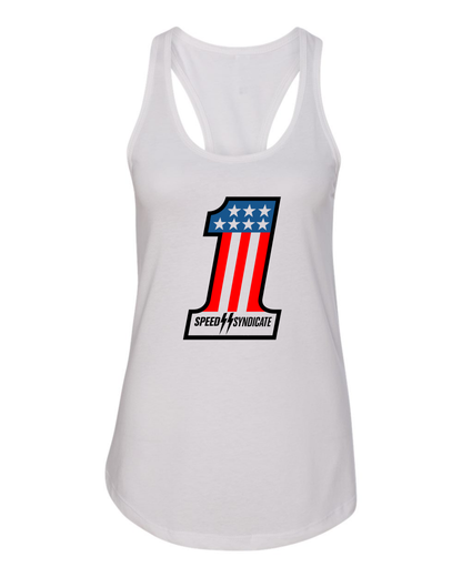 Women's Speed Syndicate #1 Racerback Tank Top
