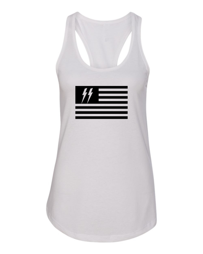 Women's Speed Syndicate Black Flag Racerback Tank Top